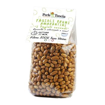 Fagioli Bruni Amarantini dei Volsini 400 gr Perle della Tuscia