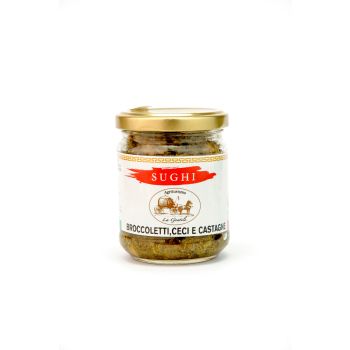 Broccoletti Ceci e Castagne 200 gr. Azienda Agricola La Gentile