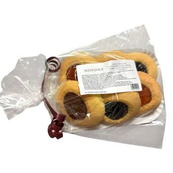 Occhi di Bue vassoio 6 pezzi 400 gr. Pane e Dolci