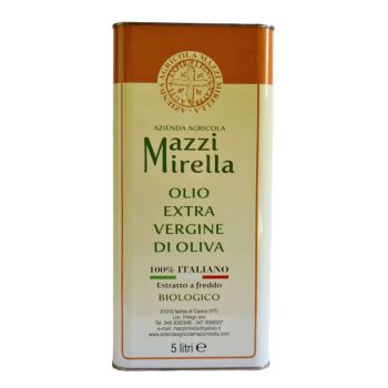 Olio Extravergine di Oliva Biologico 5 lt Azienda Agricola Mazzi Mirella