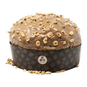 Panettone ricoperto Gianduia 1,2 Kg Azienda Agricola Luca Di Piero