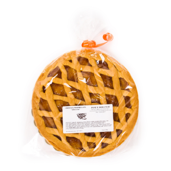 Crostata con Marmellata di Albicocche 500 gr. Pane e Dolci