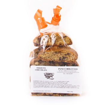 Tozzetti Cioccolata 250 gr. Pane e Dolci