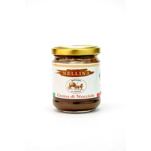 Crema di Nocciole "Nellina" 200 gr. Azienda Agricola La Gentile