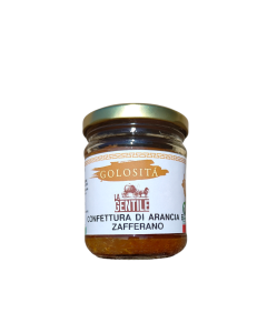 Confettura di arancia e zafferano 200 gr. Azienda Agricola La Gentile