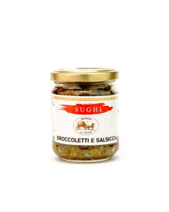 Broccoletti e Salsiccia 200 gr. Azienda Agricola La Gentile