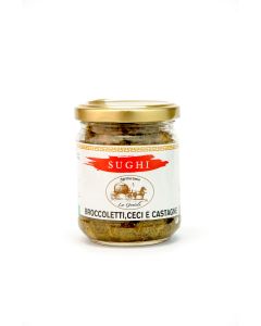 Broccoletti Ceci e Castagne 200 gr. Azienda Agricola La Gentile