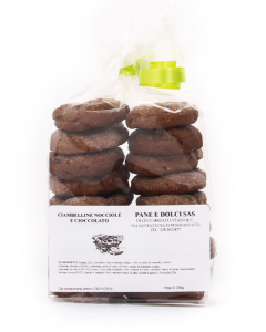 Ciambelline Nocciole e Cioccolato 250 gr. Pane e Dolci