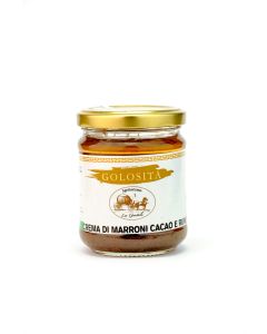 Crema di Marroni Cacao e Rum 200 gr. Azienda Agricola La Gentile