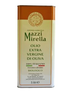 Olio Extravergine di Oliva Biologico 5 lt Azienda Agricola Mazzi Mirella